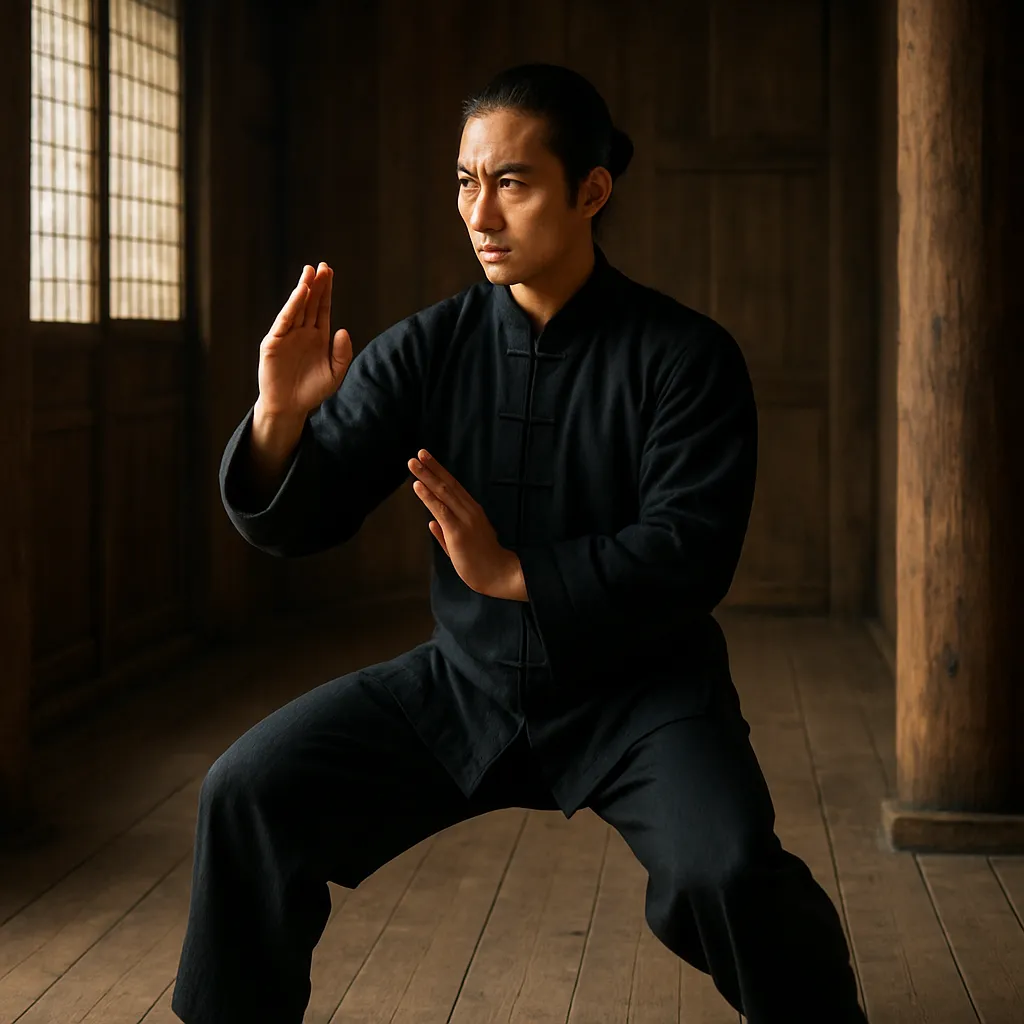 Baguazhang circular internal art practice